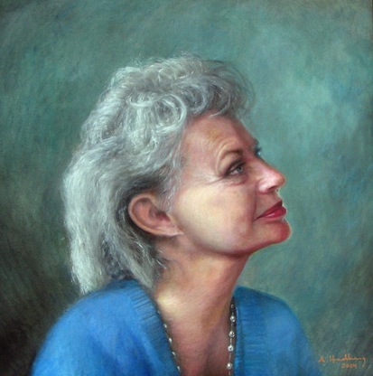 porträtt målning konst